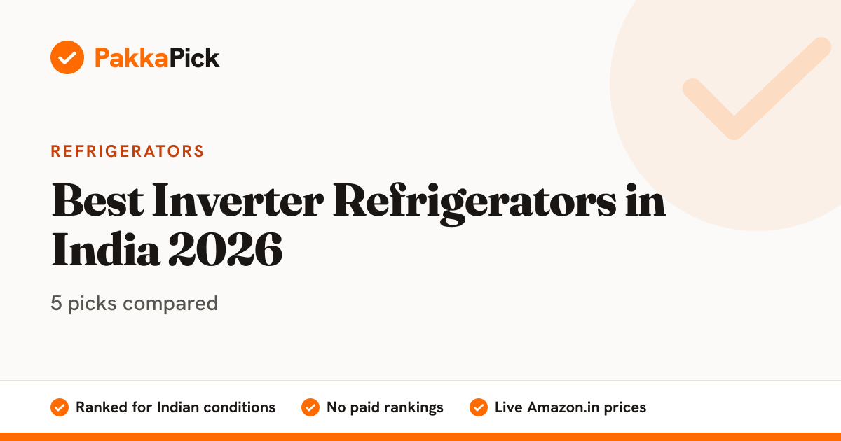 Best Inverter Refrigerators India 2026